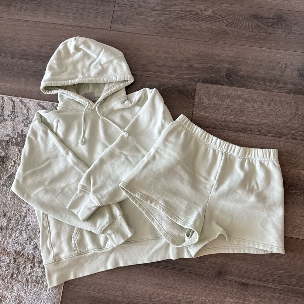TNA Hoodie and Shorts Set